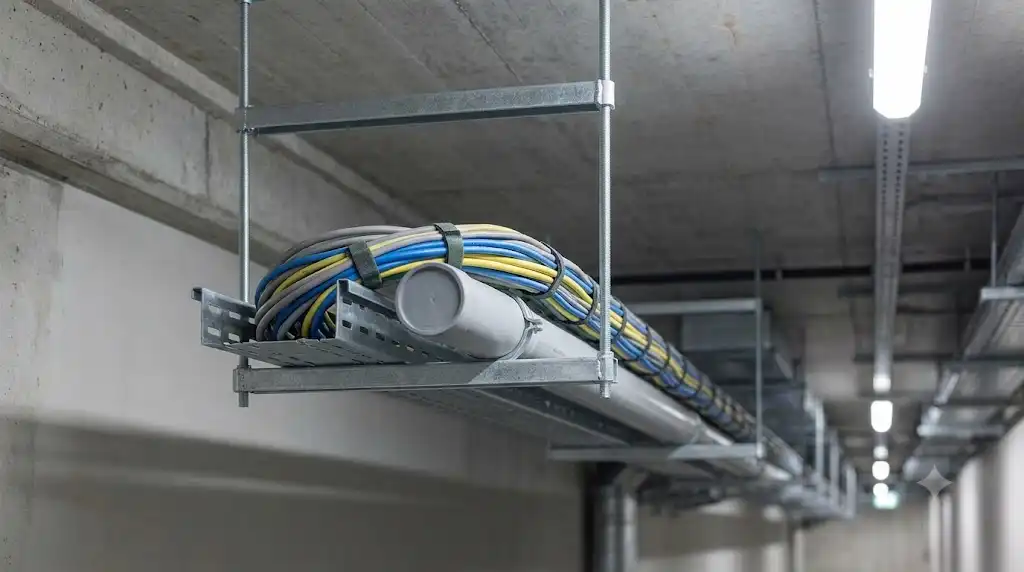 نصب سینی کابل با سوپر فیکس U سبک
