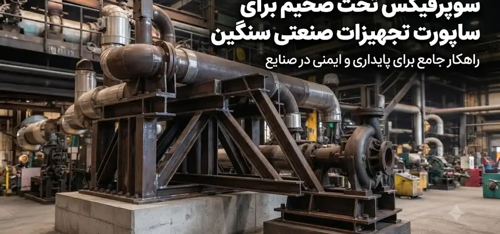 سوپر فیکس تخت ضخیم برای ساپورت تجهیزات صنعتی سنگین