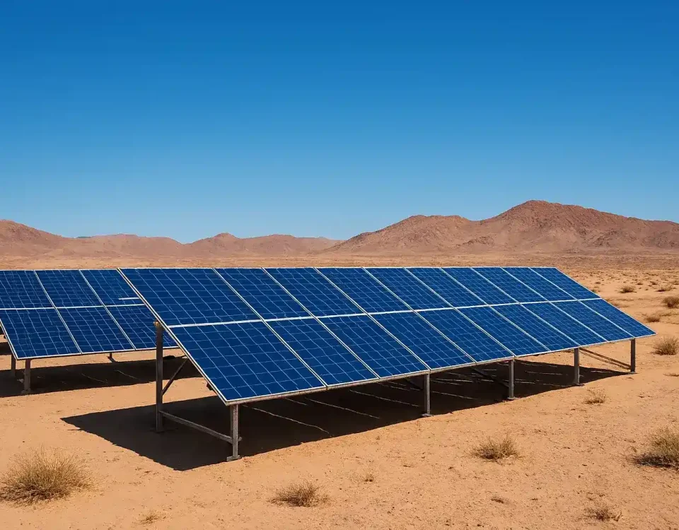 طراحی استراکچر خورشیدی مناسب مناطق کویری ایران