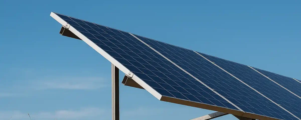 تأثیر زاویه استراکچر بر راندمان پنل‌های خورشیدی