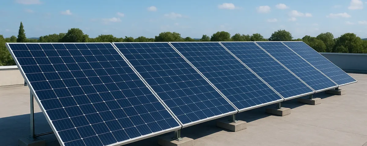 صفحه نصب افقی پنل خورشیدی؛ مزایا، عملکرد و موارد استفاده