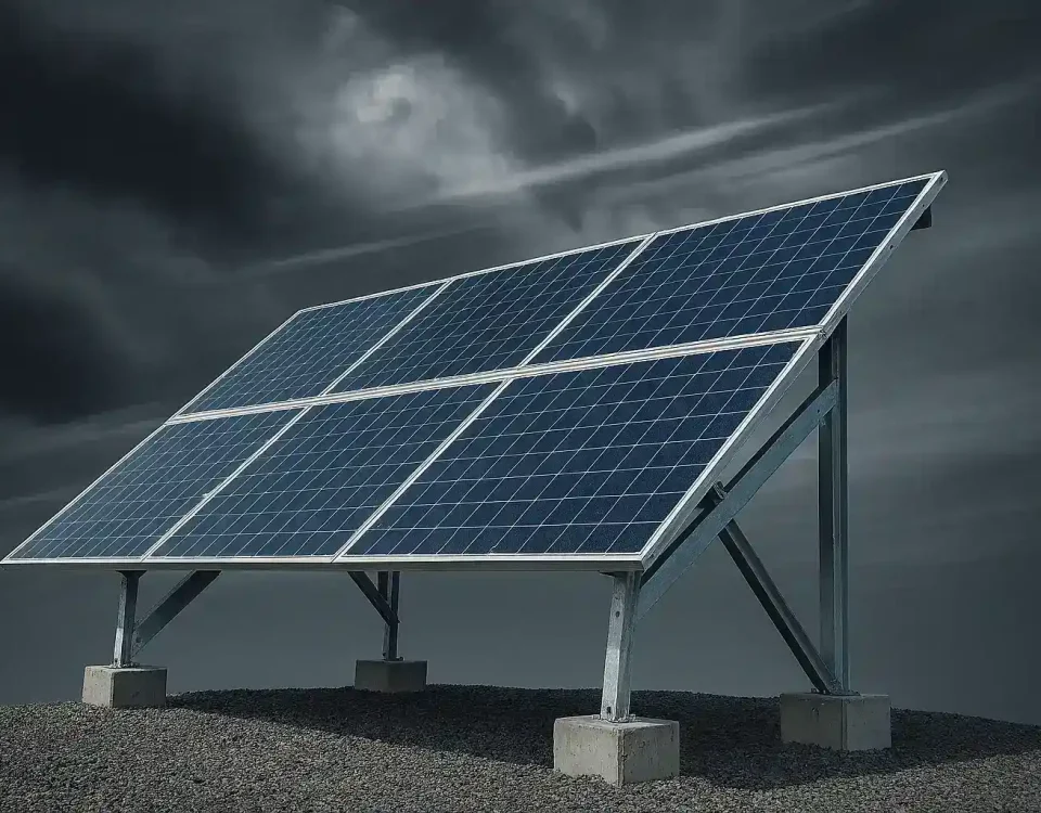 استراکچر خورشیدی مقاوم در برابر بادهای شدید؛ راهنمای انتخاب