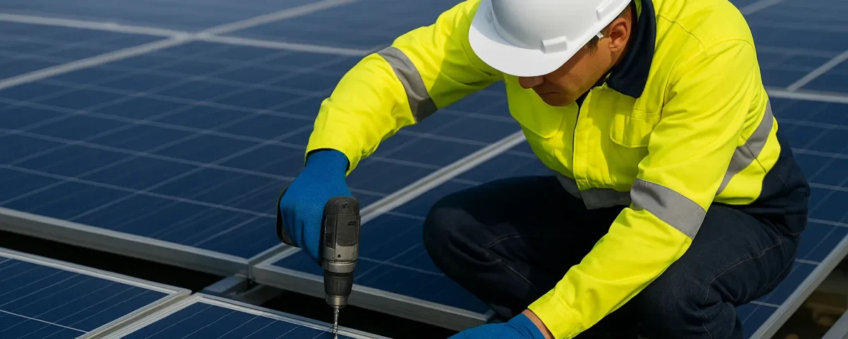 روش‌های کاربردی تعمیر و نگهداری صفحات نصب افقی و عمودی پنل‌های خورشیدی