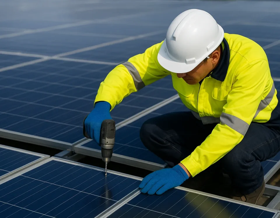 روش‌های کاربردی تعمیر و نگهداری صفحات نصب افقی و عمودی پنل‌های خورشیدی