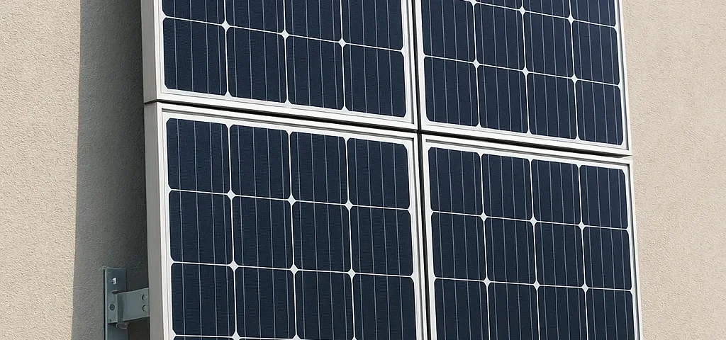 نکات فنی نصب پنل خورشیدی روی صفحات عمودی