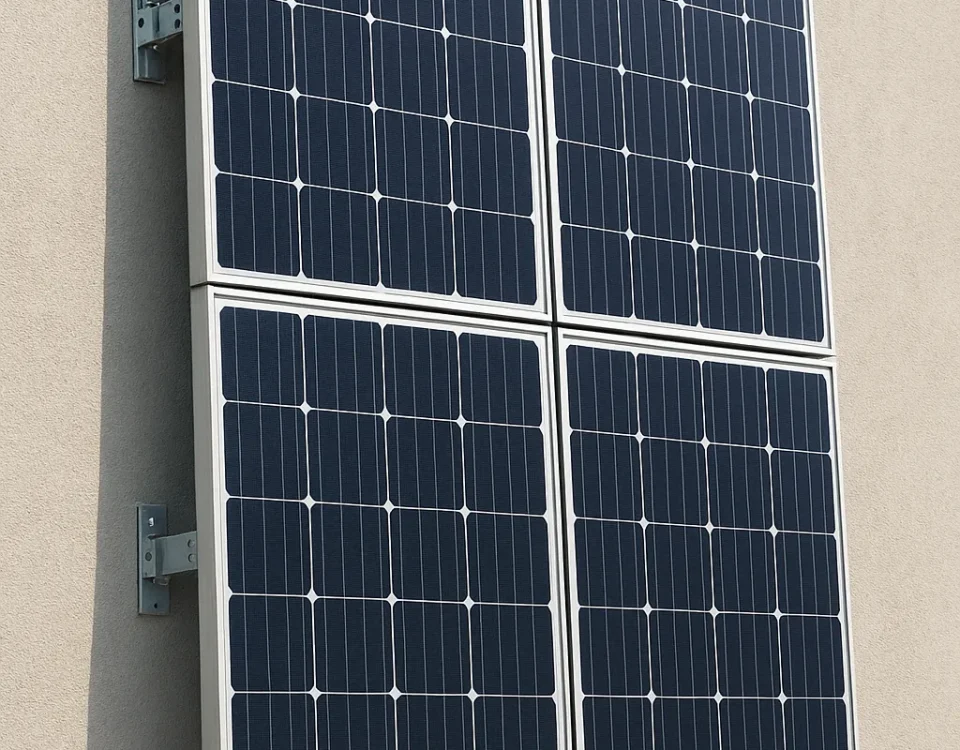 نکات فنی نصب پنل خورشیدی روی صفحات عمودی