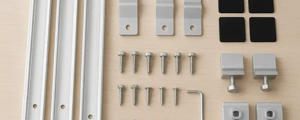 چک‌لیست خرید صفحات نصب پنل خورشیدی